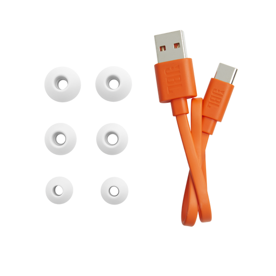 JBL Tune 130NC TWS - White - True wireless Noise Cancelling earbuds - Detailshot 3